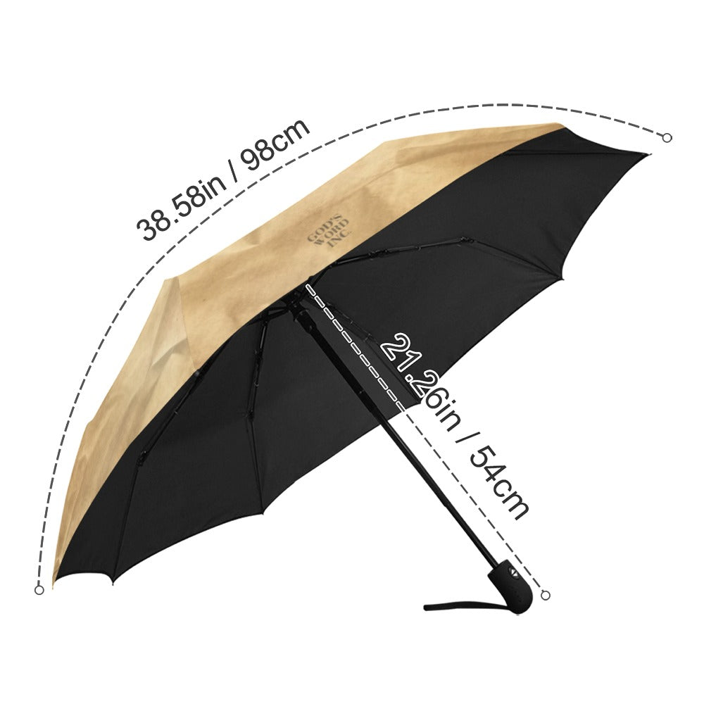ONLY BELIEVE Anti-UV Auto-Foldable Umbrella
