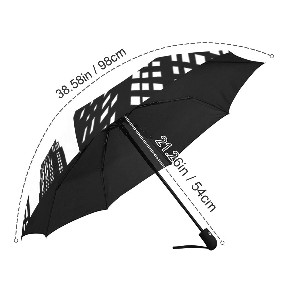 BLESSED IN THE CITY Anti-UV Auto-Foldable Umbrella