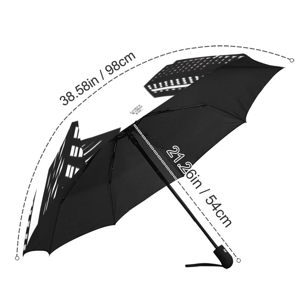 BLESSED SHALL YOU BE IN THE CITY Anti-UV Auto-Foldable Umbrella