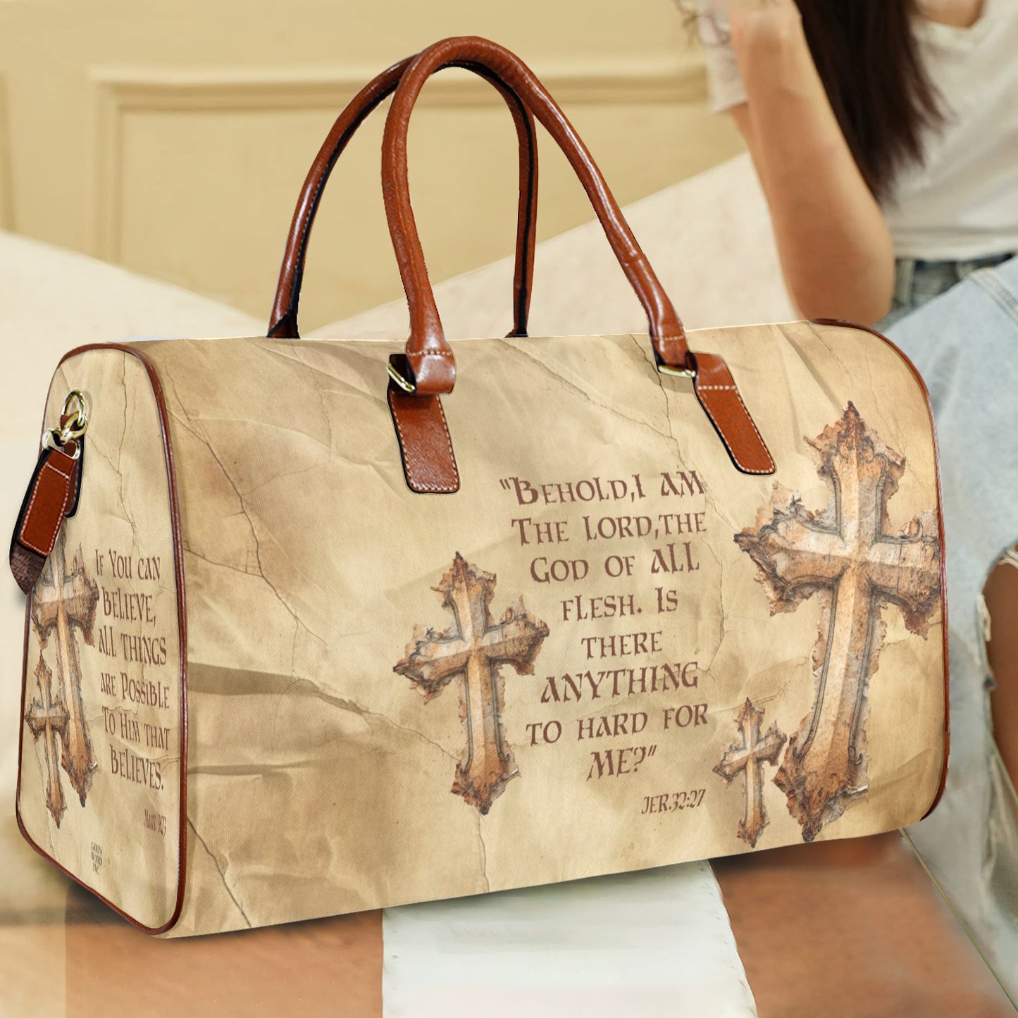 DO YOU BELIEVE BAG WATERPROOF TRAVEL BAG