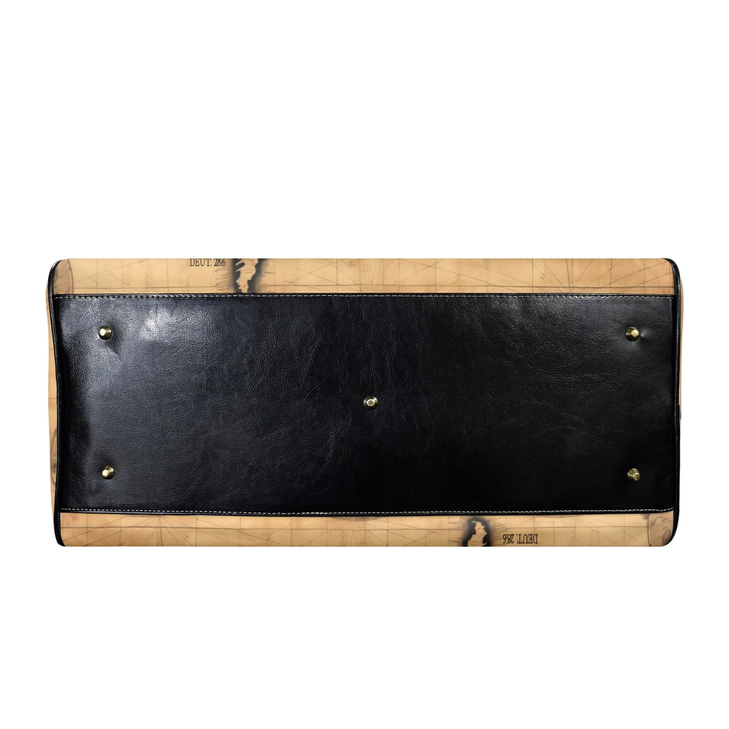 LEATHER BLESSED COMING AND GOING TRAVEL BAG
