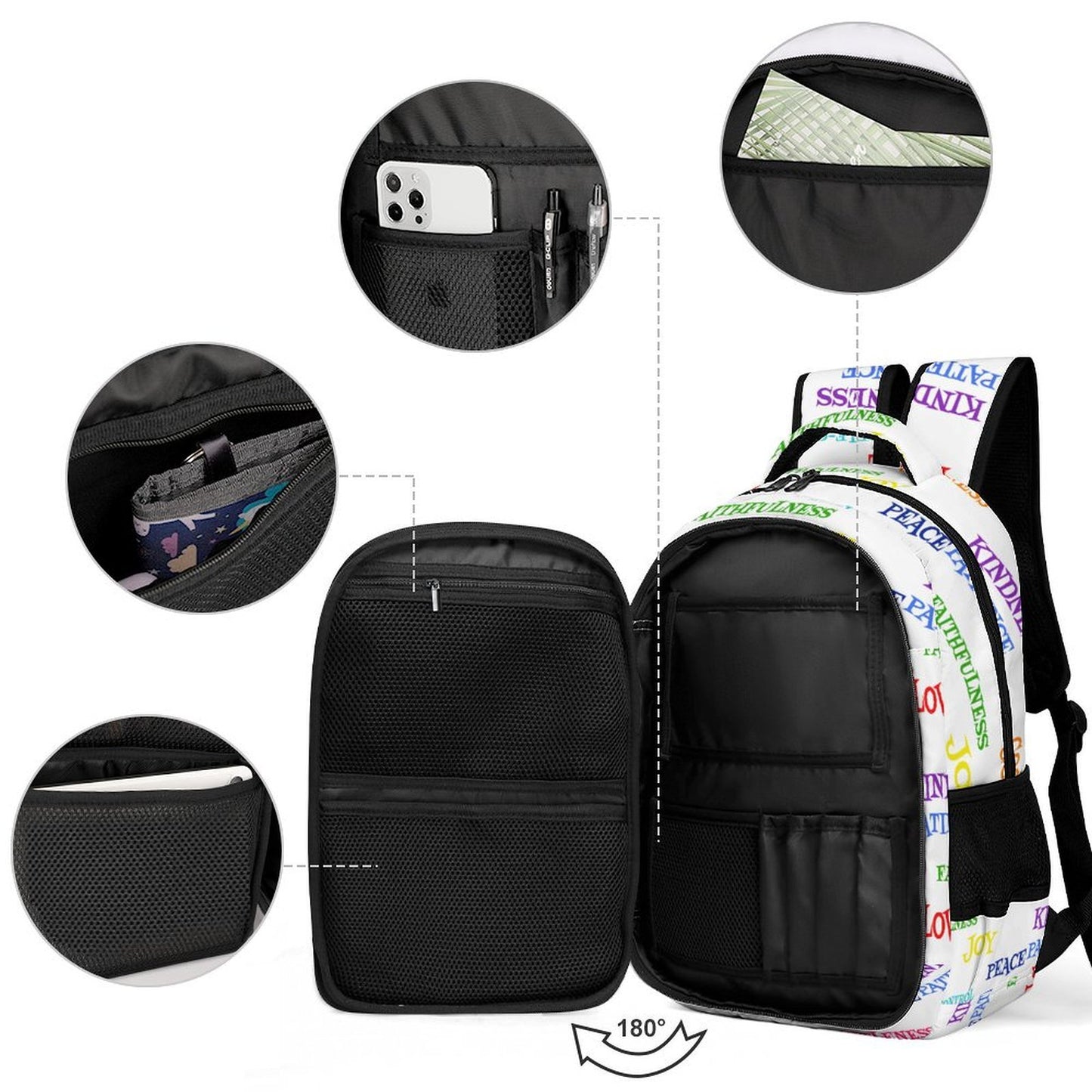 FRUIT OF THE SPIRIT DESIGN POCKET BACK PACK