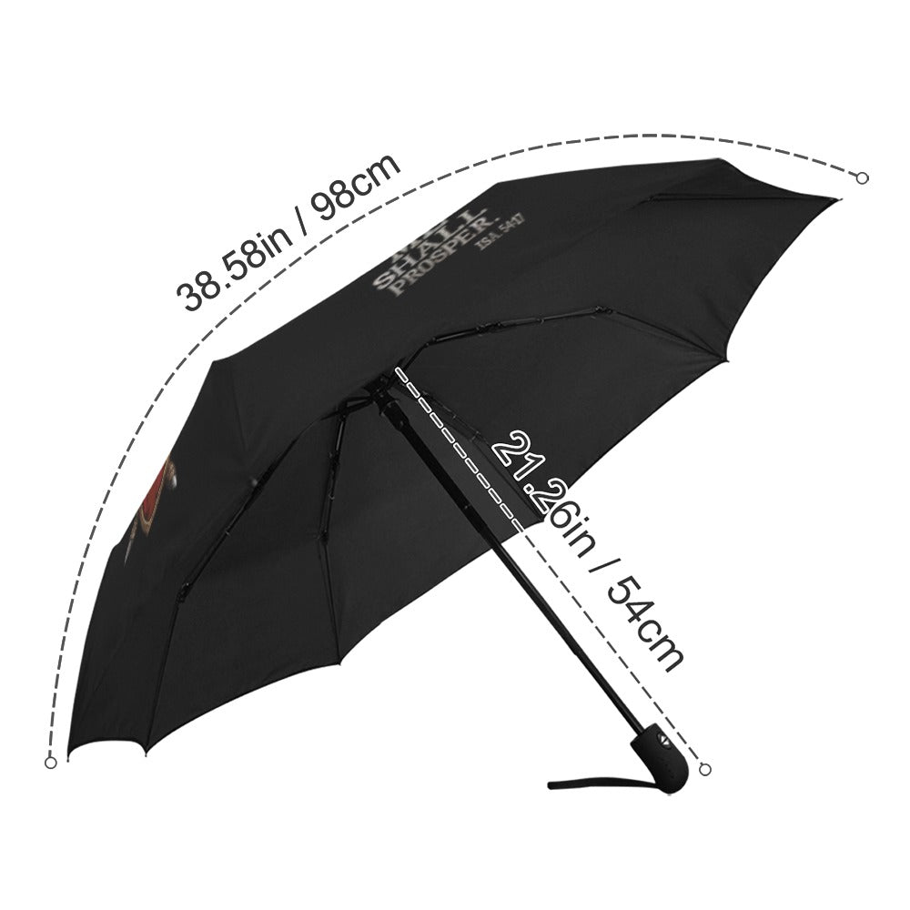 NO WEAPON FORMED AGAINST ME SHALL PROSPER Auto-Foldable Umbrella