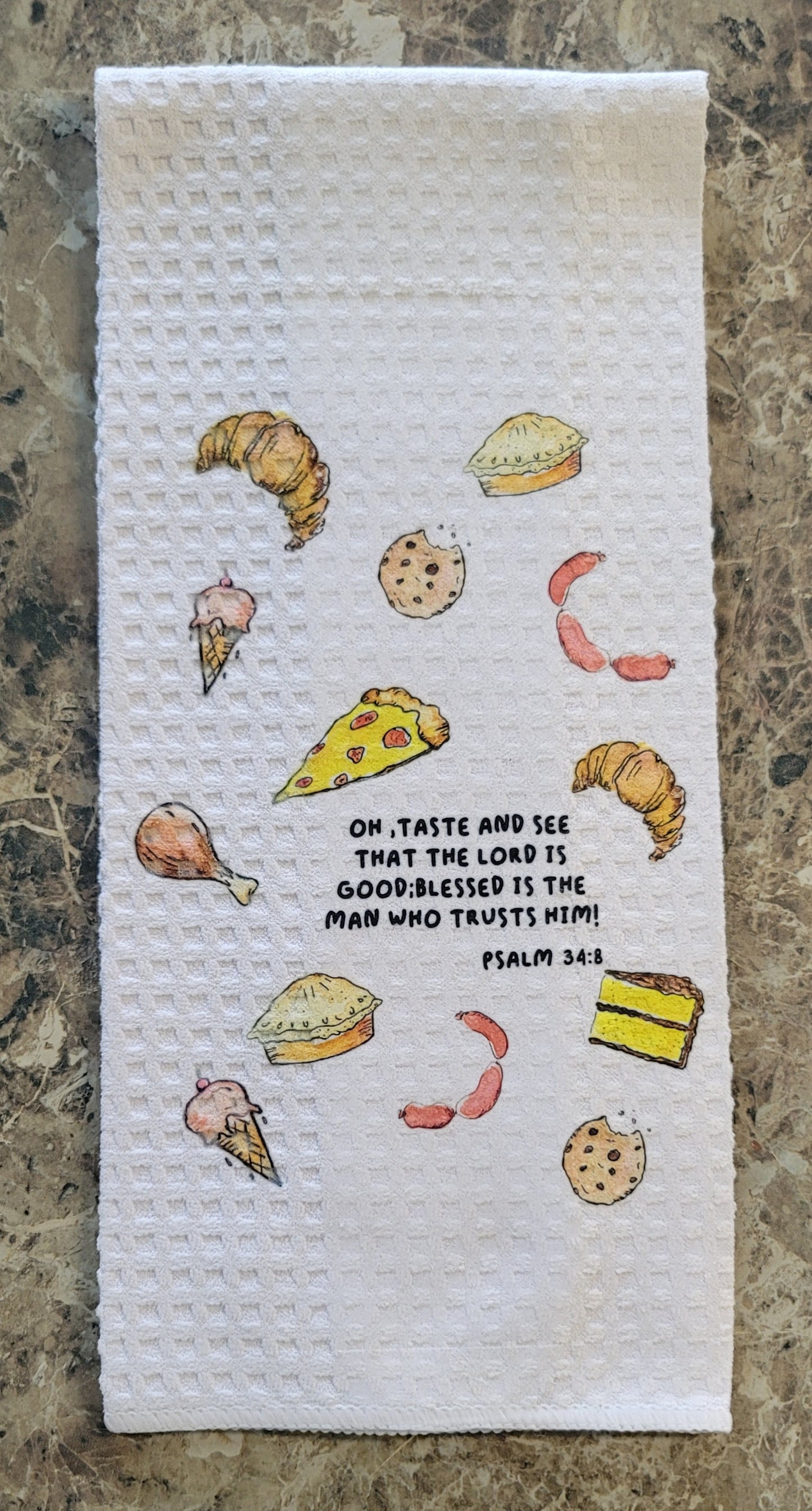 Bible Verse Kitchen Towels