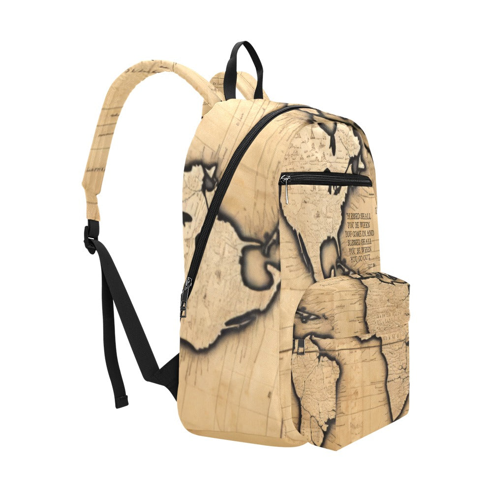 BLESSED COMING AND GOING  Large Capacity Travel Backpack