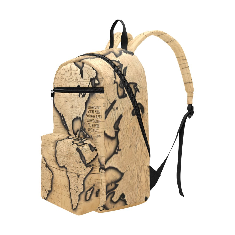 BLESSED COMING AND GOING  Large Capacity Travel Backpack