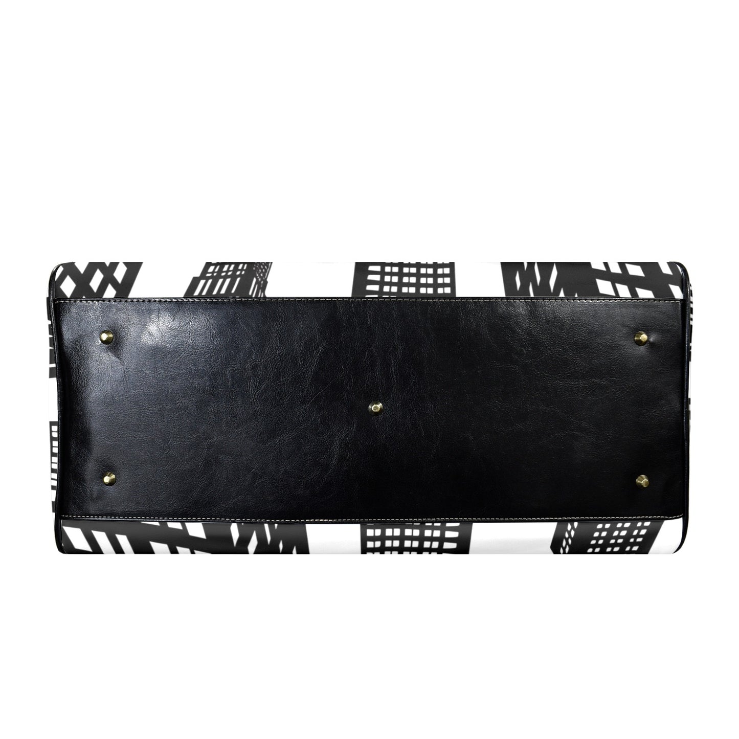 LEATHER BLESSED SHALL YOU BE IN THE  CITY TRAVEL BAG