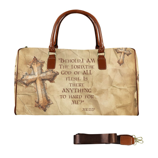 DO YOU BELIEVE BAG Large Capacity Travel Bag