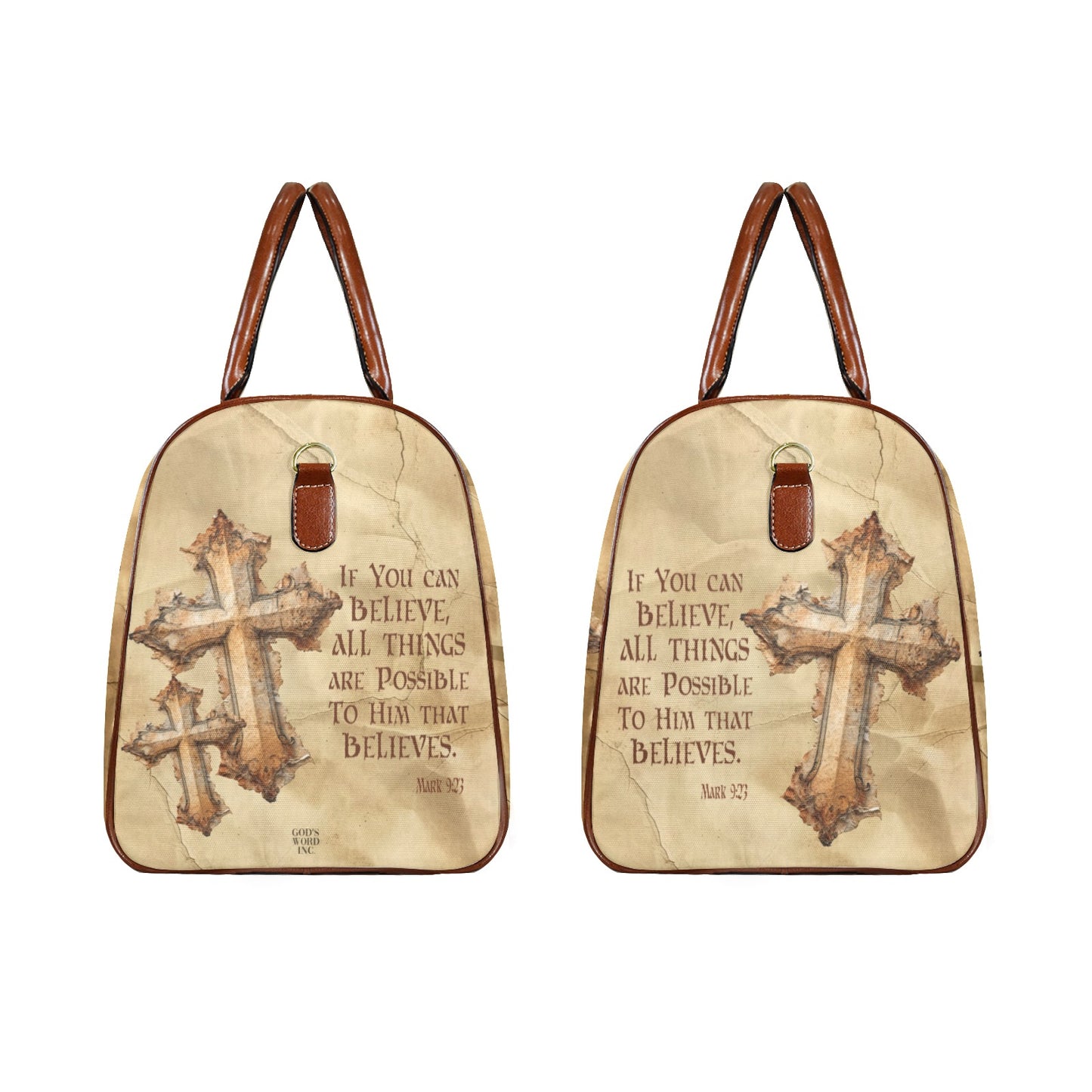 DO YOU BELIEVE BAG Large Capacity Travel Bag
