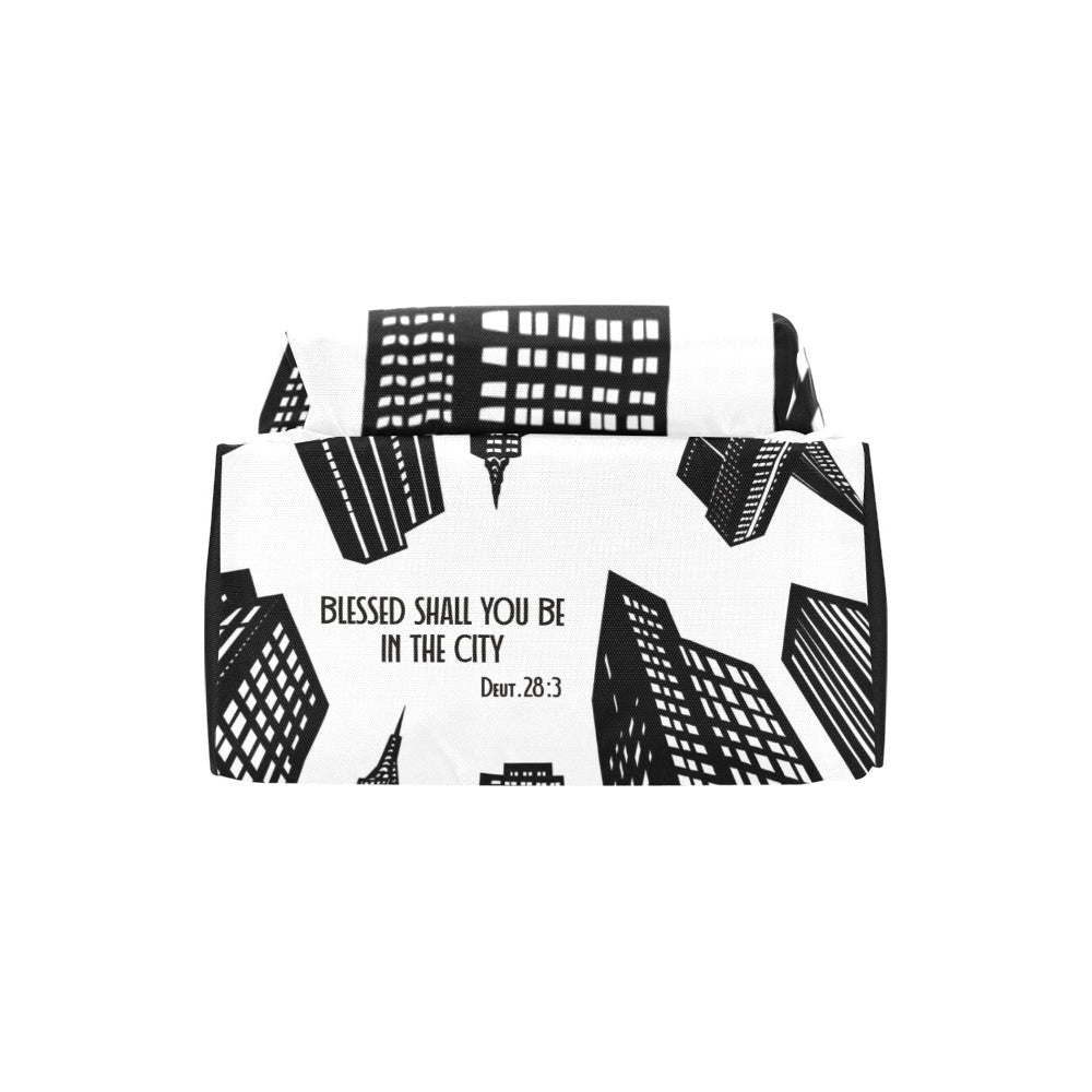 BLESSED SHALL YOU BE IN THE CITY  Large Capacity Travel Backpack