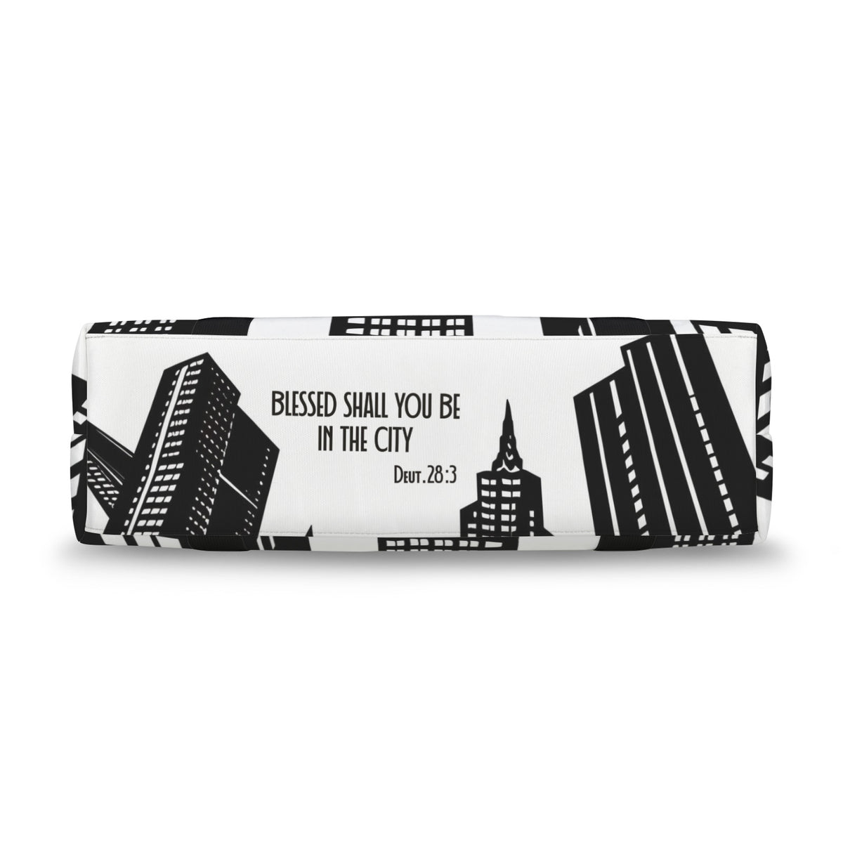 BLESSED SHALL YOU BE IN THE CITY  Ultra-Large Capacity Duffle Bag