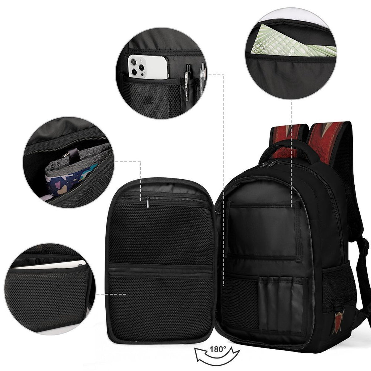 NO WEAPON FORMED AGAINST ME SHAL PROSPER  Design Pocket Backpack