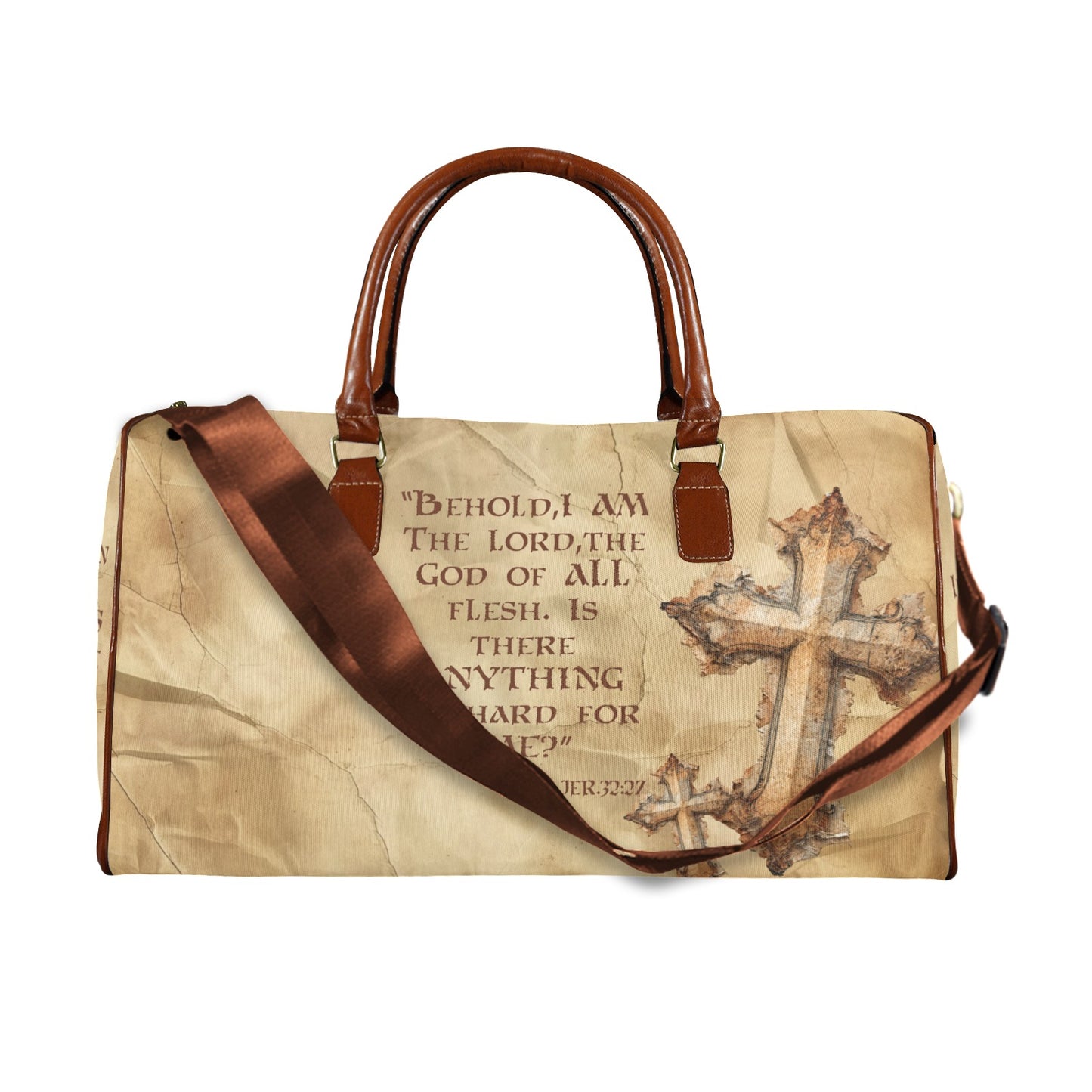 DO YOU BELIEVE WATERPROOF TRAVEL BAG