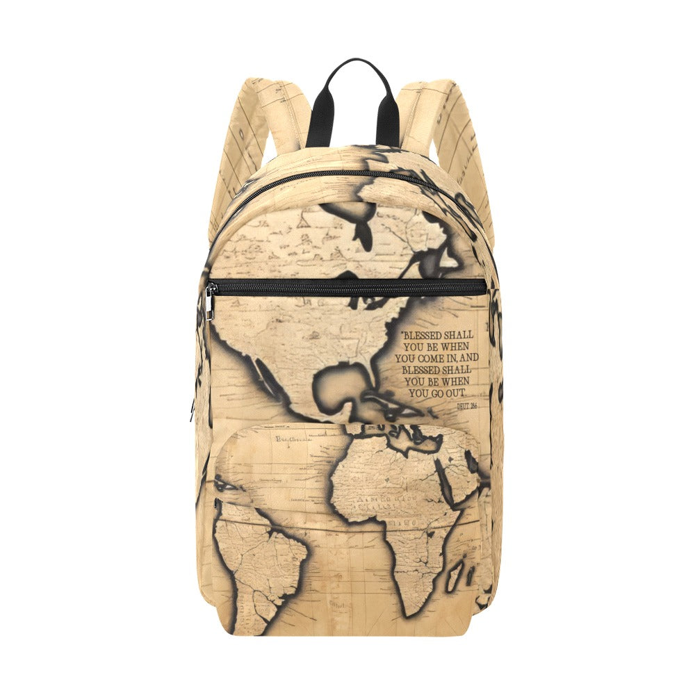 BLESSED COMING AND GOING  Large Capacity Travel Backpack