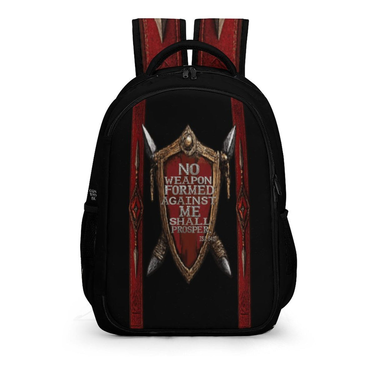 NO WEAPON FORMED AGAINST ME SHAL PROSPER  Design Pocket Backpack