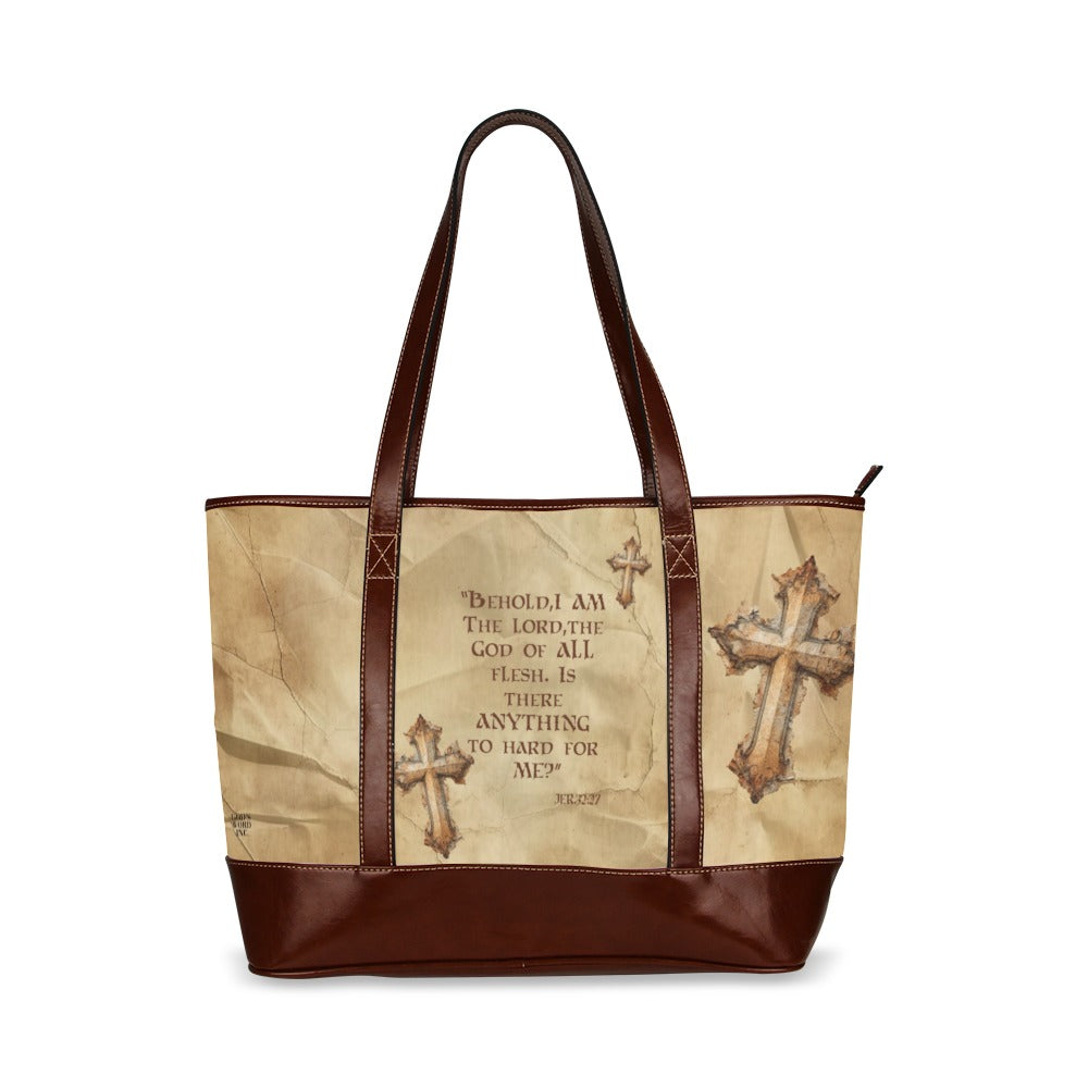 ONLY BELEIVE TOTE HANDBAG