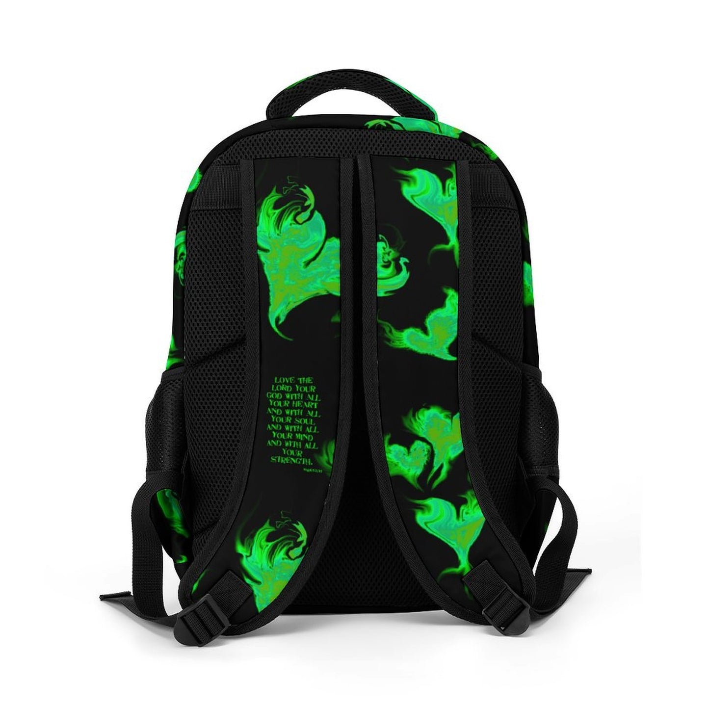 LOVE THE LORD WITH ALL YOUR HEART POCKET BACK PACK