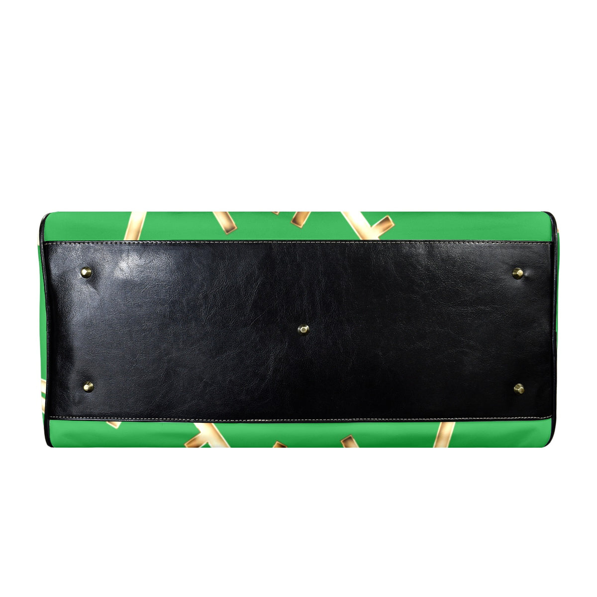 LEATHER GREEN  FAITH COMES BY HEARING Travel Bag