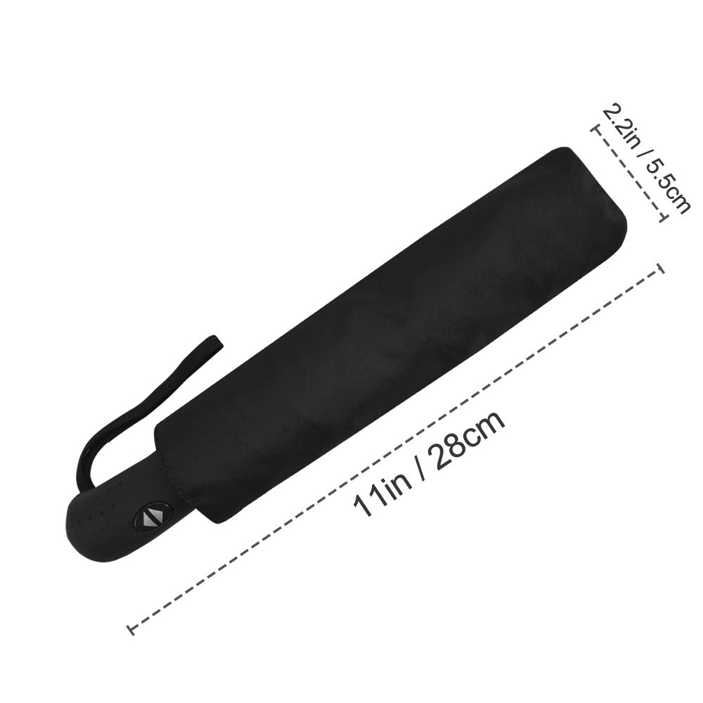RED FAITH COMES BY HEARING UMBRELLA Anti-UV Auto-Foldable Umbrella (Model U09)