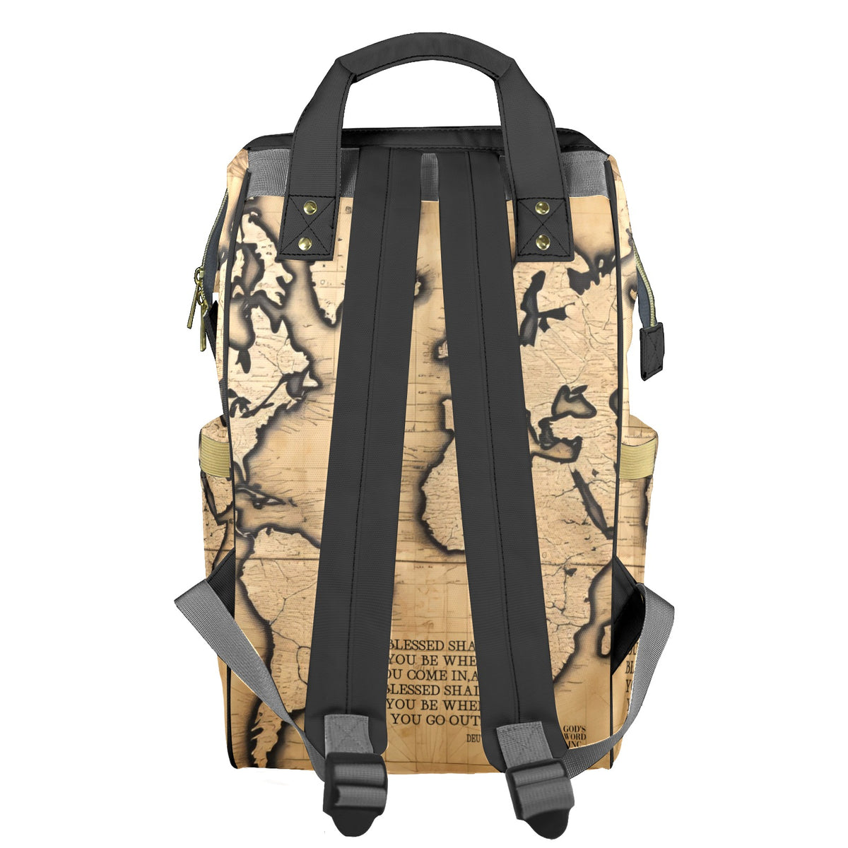 BLESSED COMING IN AND GOING OUT Multi-Function Diaper Bag-Large