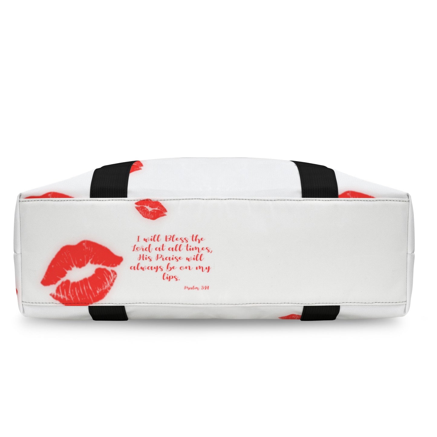PRAISE ON MY LIPS DUFFLE BAG