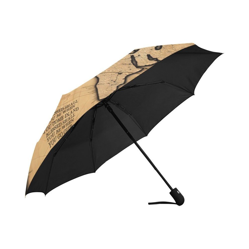 BLESSED COMING AND GOING Anti-UV Auto-Foldable Umbrella