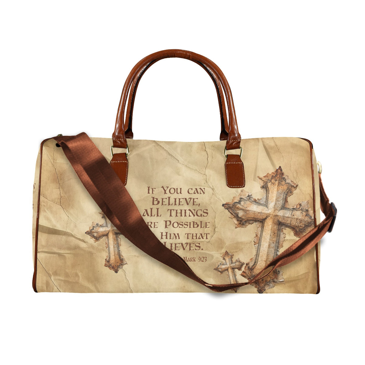 ONLY BELIEVE  Large Capacity Travel Bag