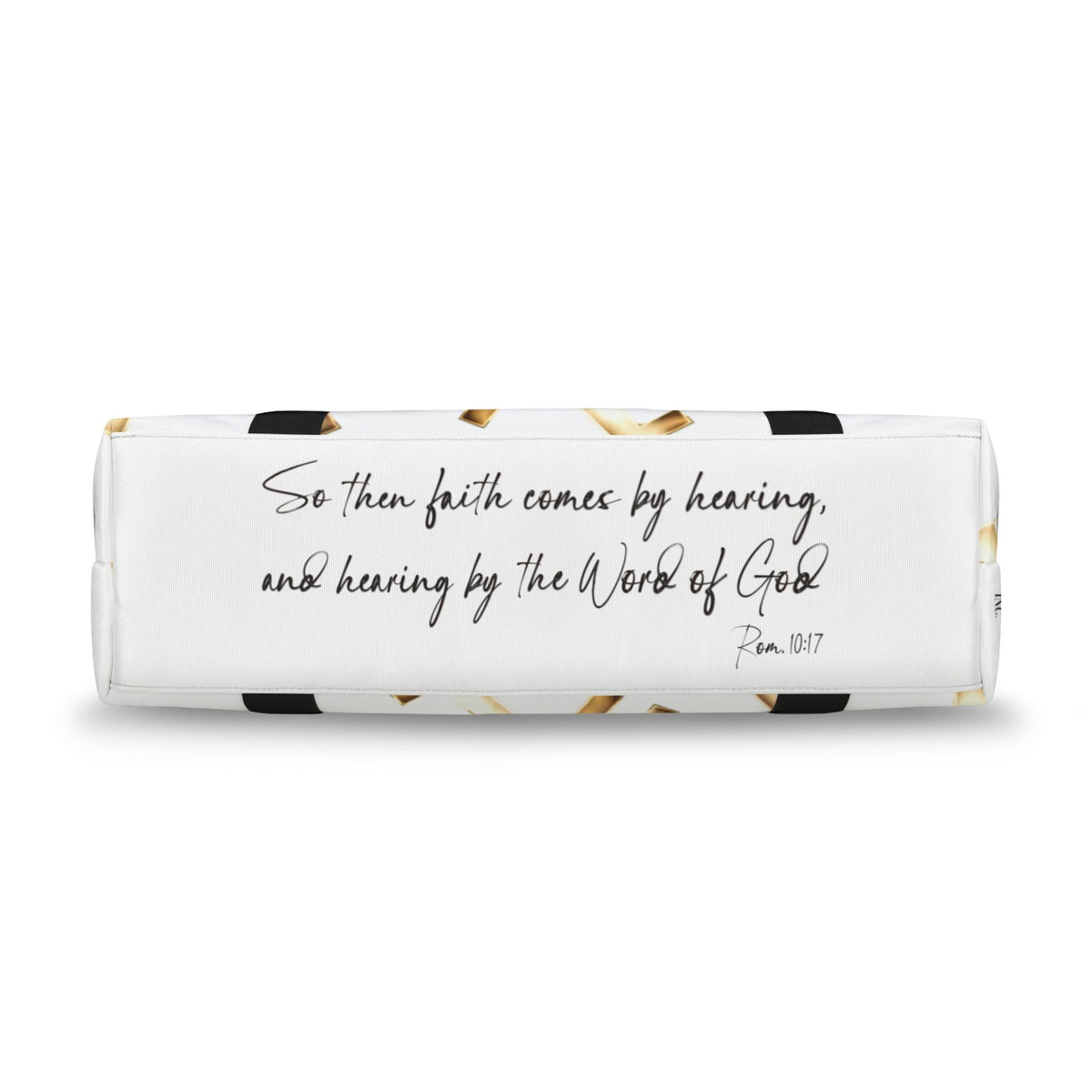 WHITE FAITH COMES BY HEARING  Ultra-Large Capacity Duffle Bag