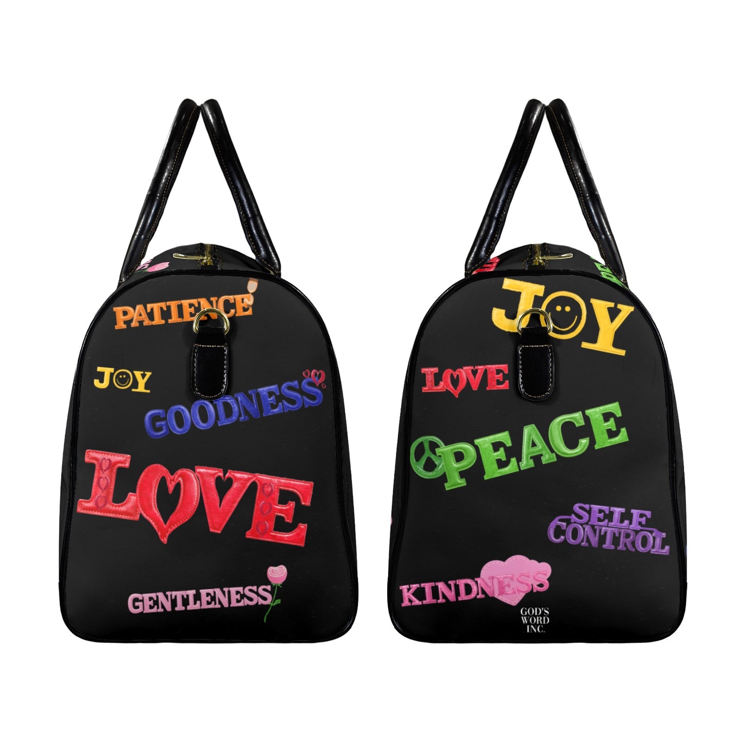 LEATHER FRUIT OF THE SPIRIT TRAVEL BAG