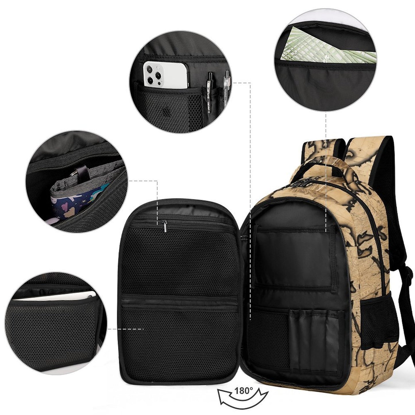 BLESSED COMING AND GOING DESIGN POCKET BACK PACK