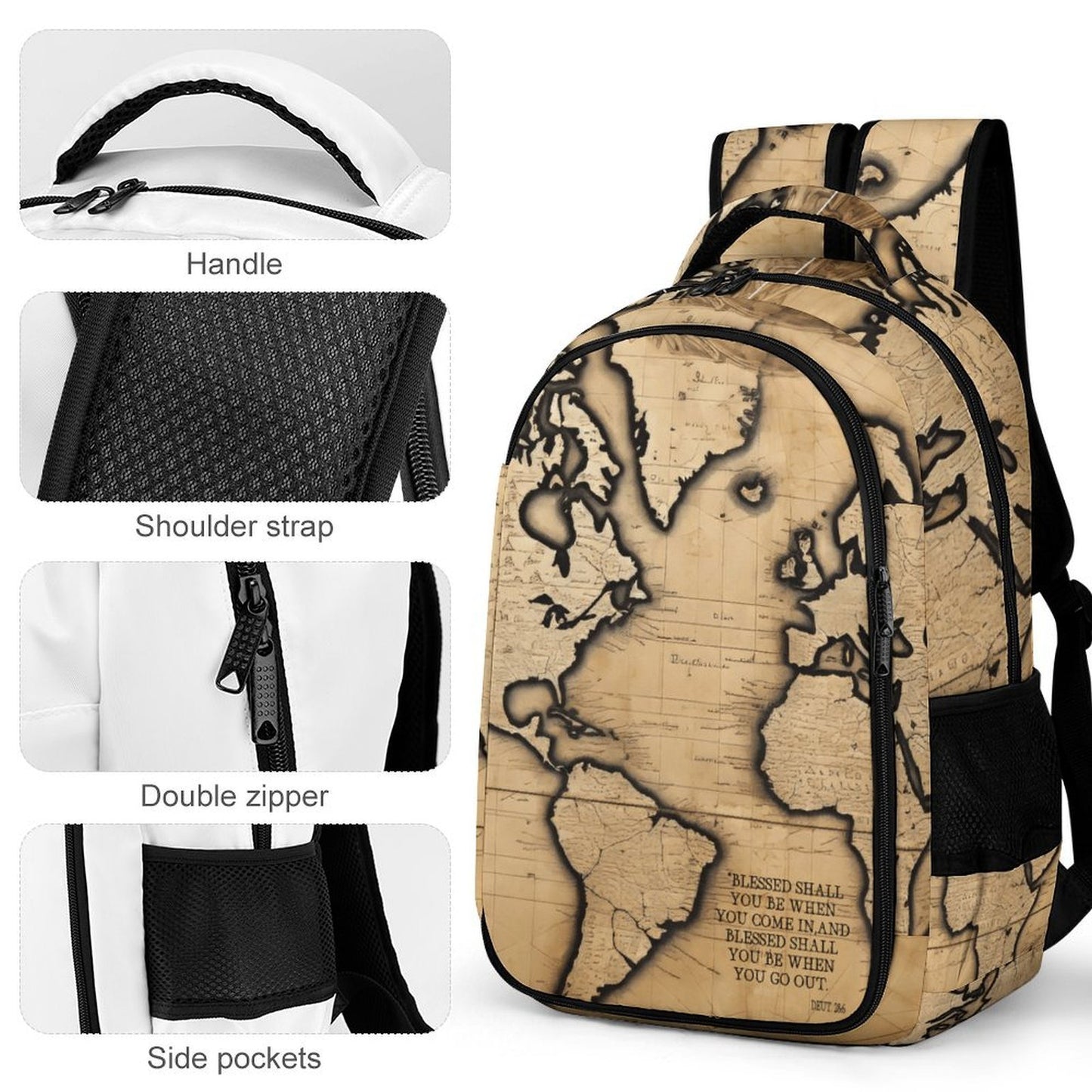 BLESSED COMING AND GOING DESIGN POCKET BACK PACK