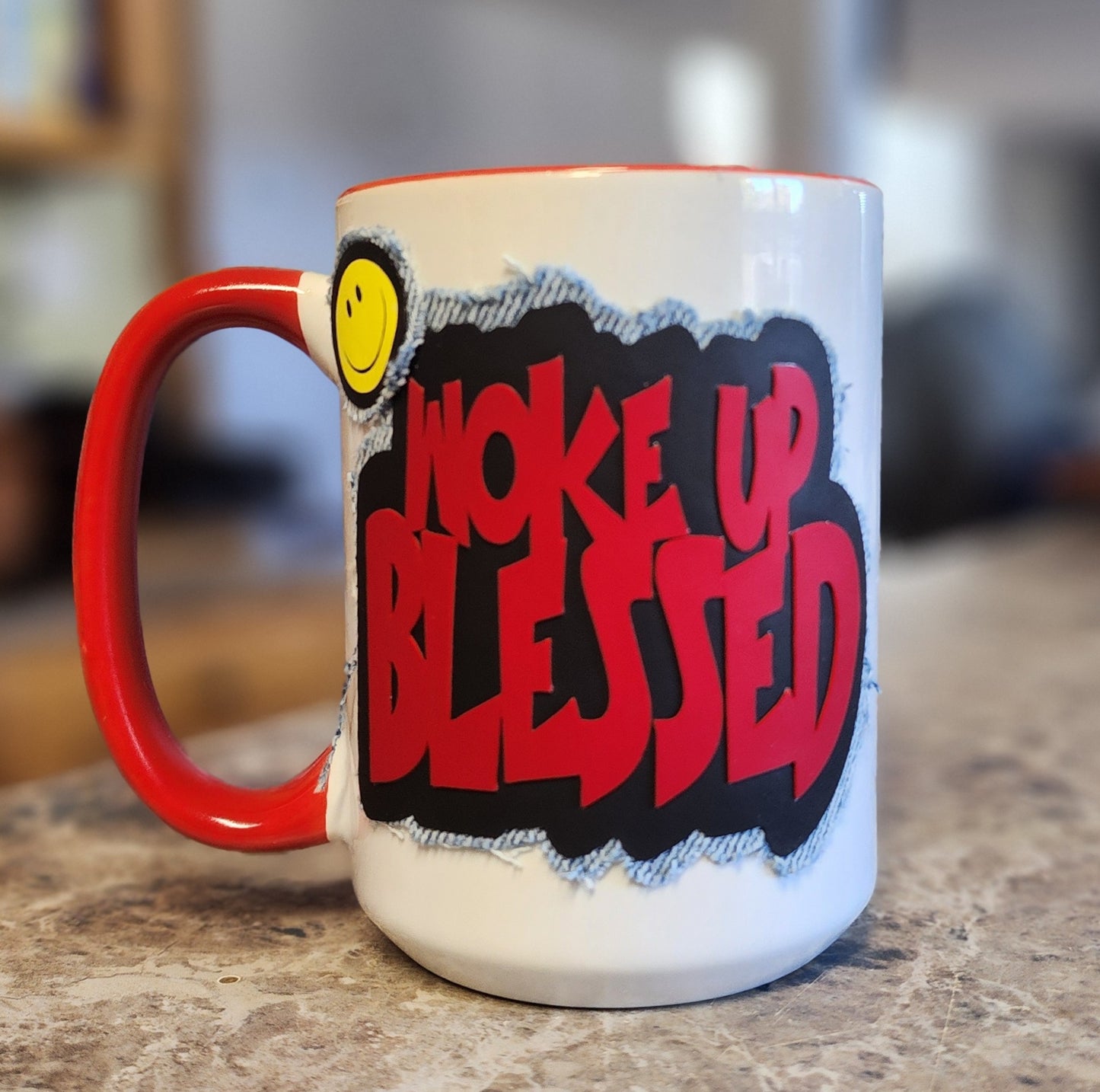 Woke Up Blessed Custom Made Mug