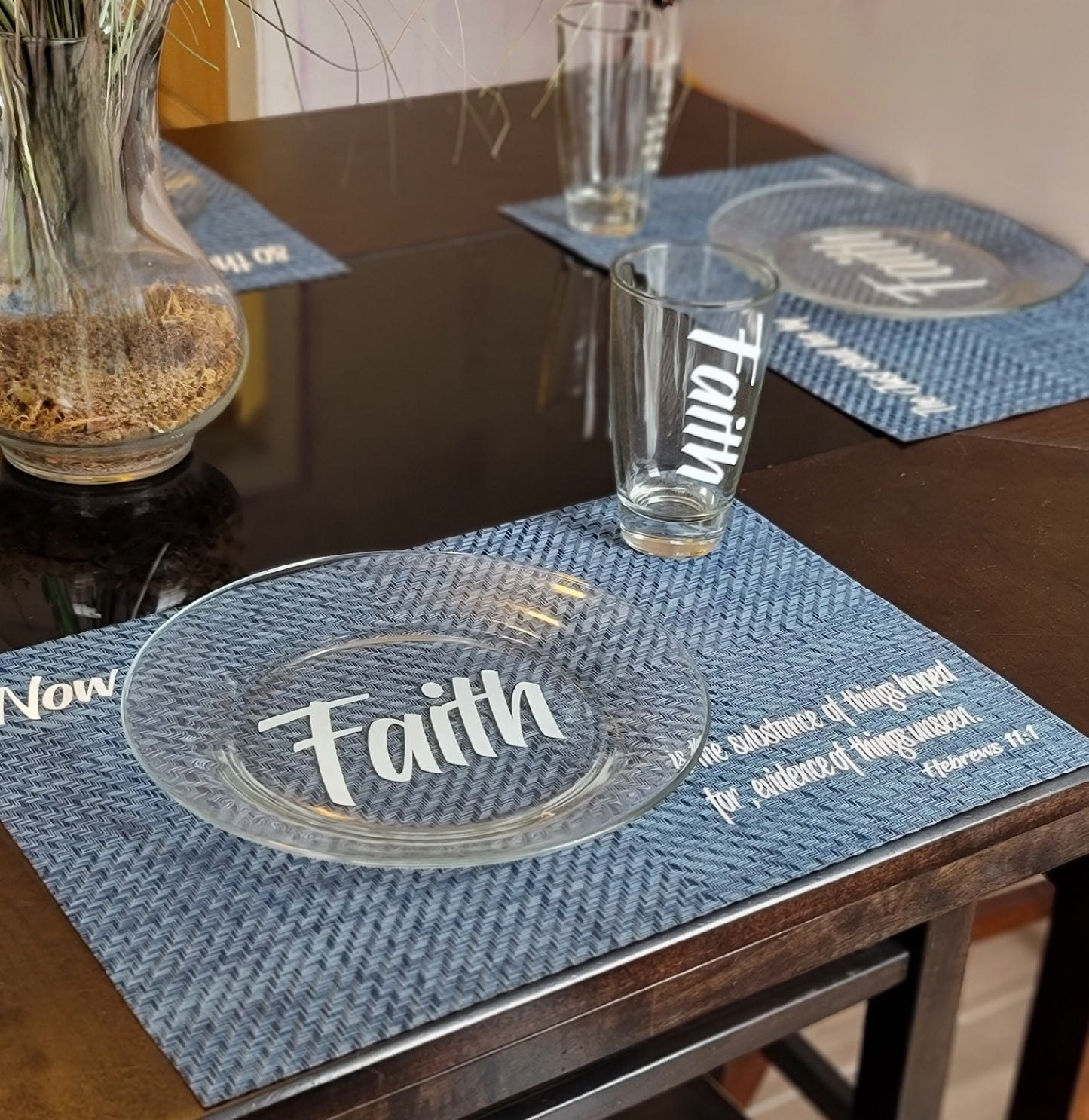 Faith Scripture Table Place Mats