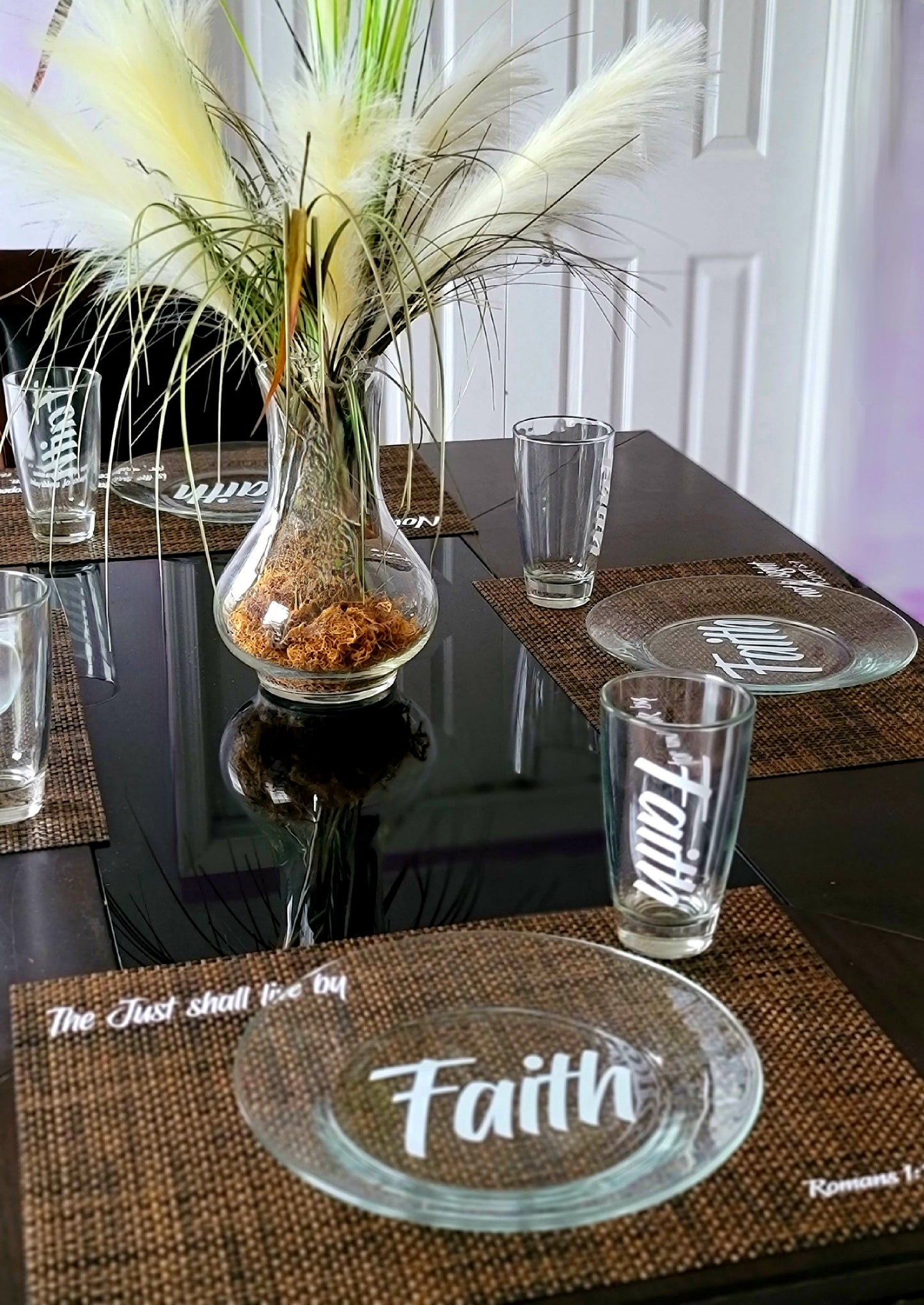 Faith Scripture Table Place Mats