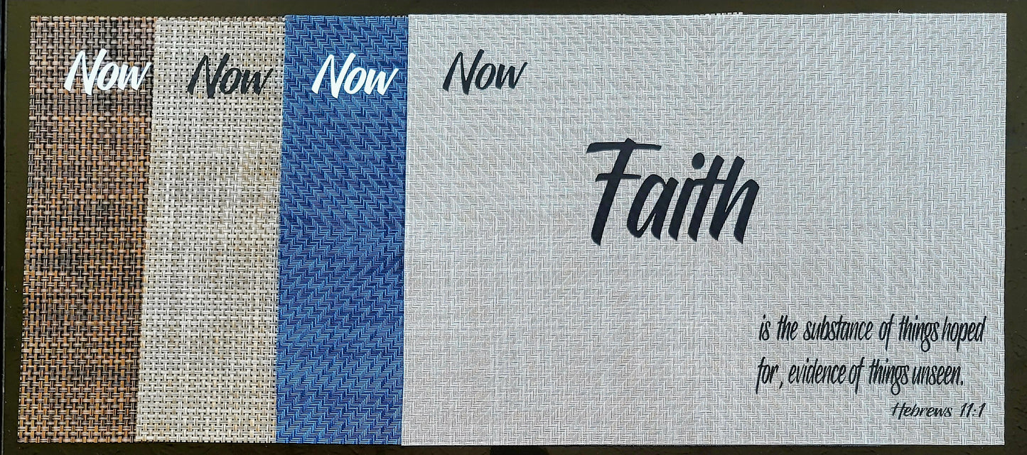 Faith Scripture Table Place Mats