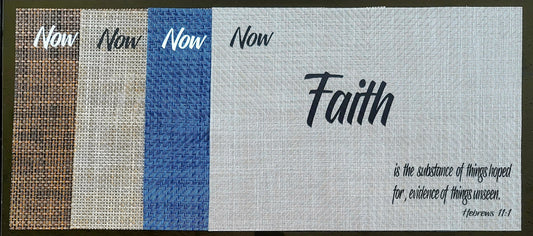 Faith Scripture Table Place Mats