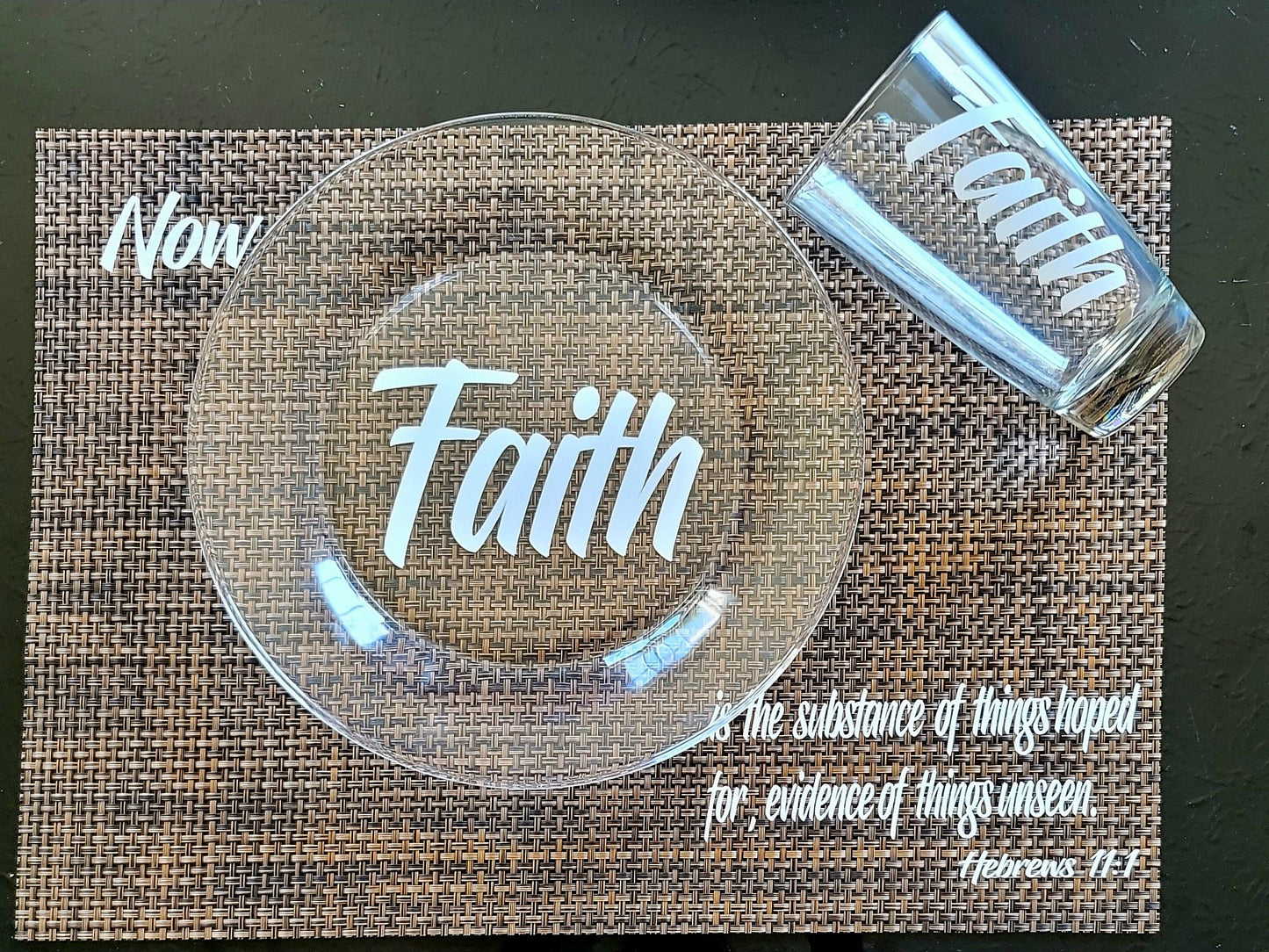 Faith Scripture Table Place Mats