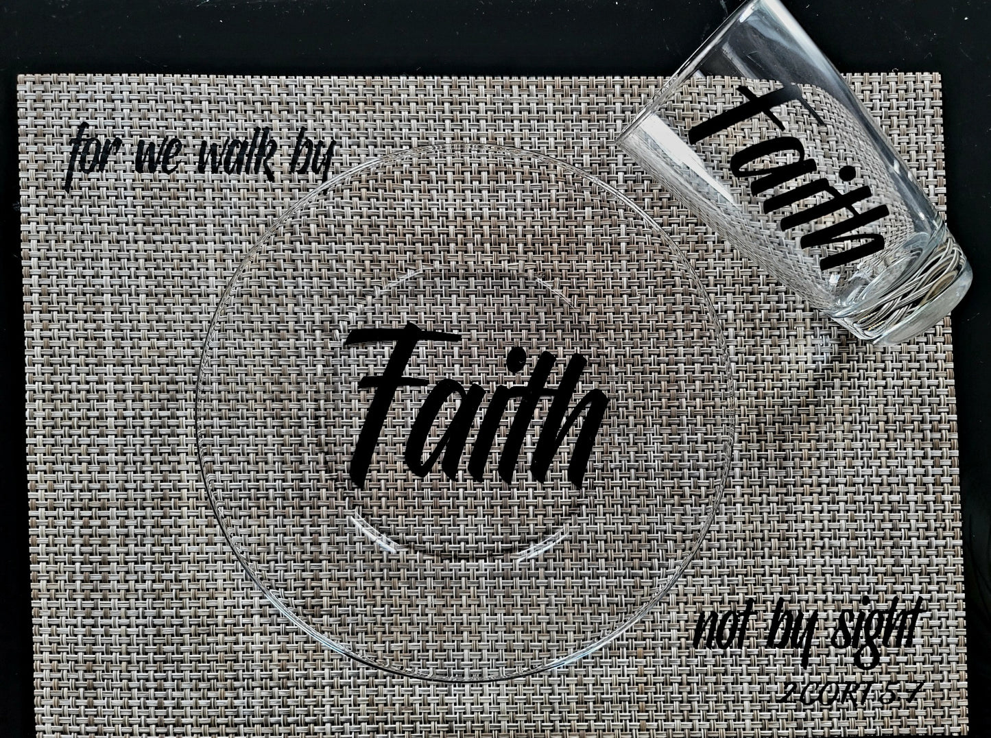 Faith Scripture Table Place Mats