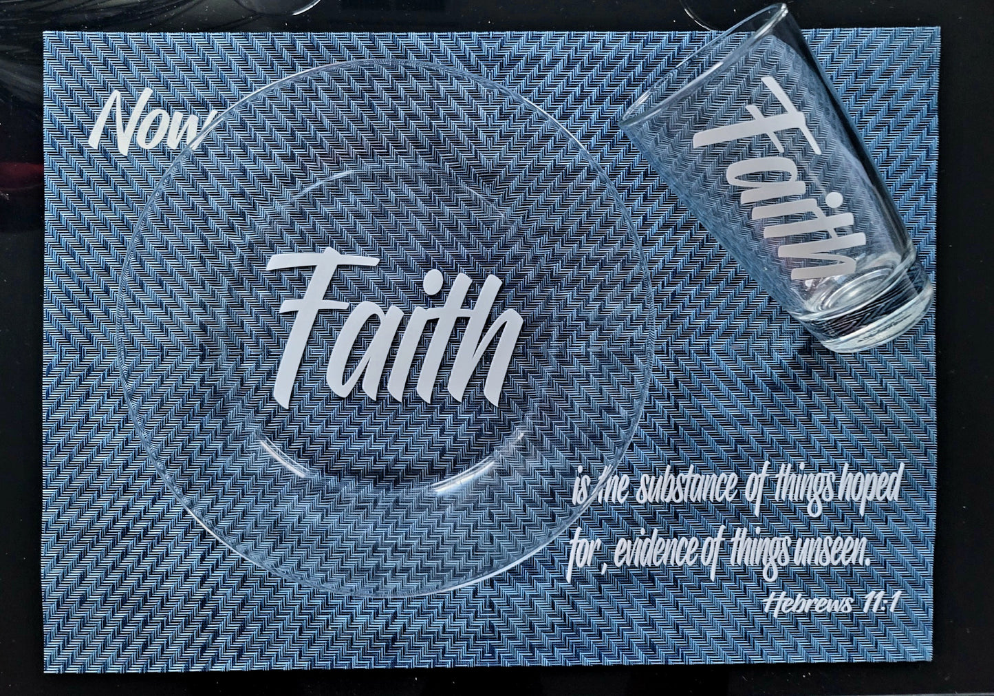 Faith Scripture Table Place Mats