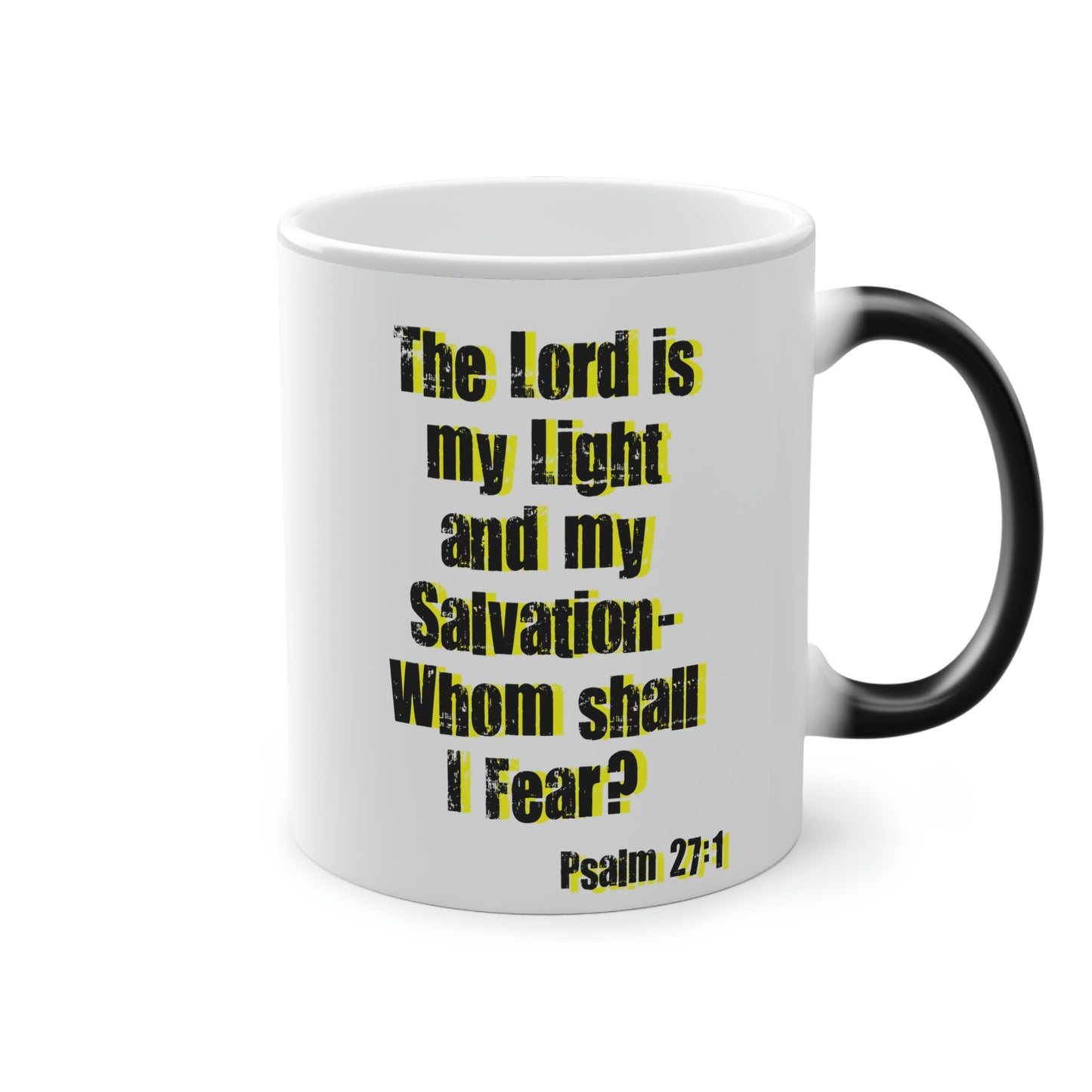 Bible Verse Scripture Magic Mug, 11oz The Lord Is..